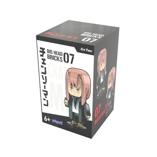 Chainsaw Man Makima Big Head Bricks Action Figures