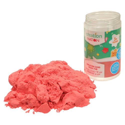 Creation Nation Creation Sand Mega Tub - Red