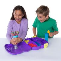  Kinetic Sand, Sandwhirlz Playset with 3 Colors of