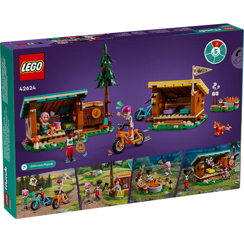 LEGO Friends Adventure Camp Cozy Cabins 42624