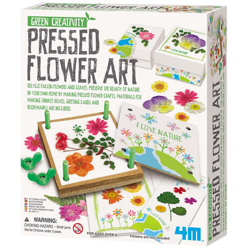4M Green Creativity - Pressed Flower Art