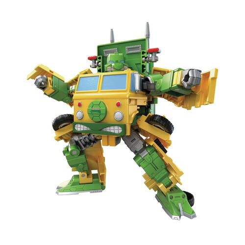 Transformers Collaborative Teenage Mutant Ninja Turtles x Transformers Party Wallop Action Figure