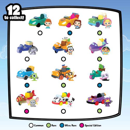 Disney Doorables Lets Go Vehicles - Assorted