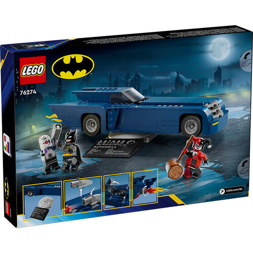 LEGO Super Heroes Batman with the Batmobile vs. Harley Quinn and Mr. Freeze 76274