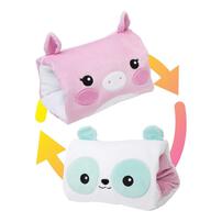 2 in 1 Reversible Stuffed Animal Plushie (Pig/Panda)