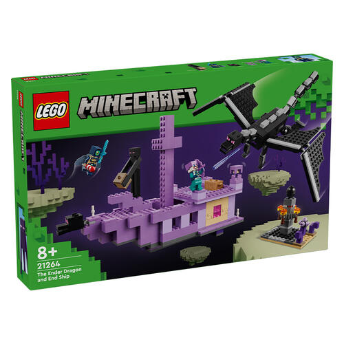 LEGO Minecraft The Ender Dragon and End Ship 21264