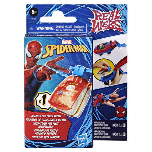 Marvel Spider-Man Real Webs Ultimate Web Fluid Refill