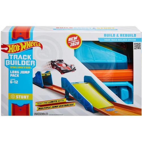 Hot Wheels Curve Tracks 4-Pack 8 Pieces Plus 4 Connectors 10 Long