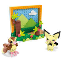 Mega Bloks Pokemon Battle Pack Diorama - Assorted