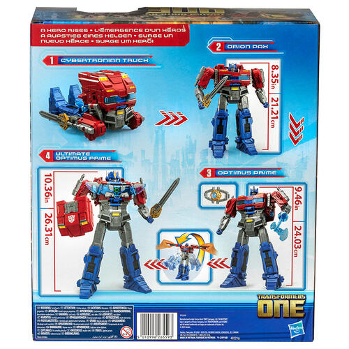 Transformers One Power Flip Optimus Prime (Orion Pax)