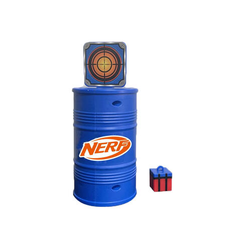 (Free Gift) NERF Shooting Target