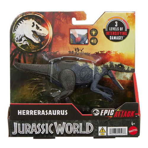 Jurassic World Epic Attack Dino Herrerasaurus