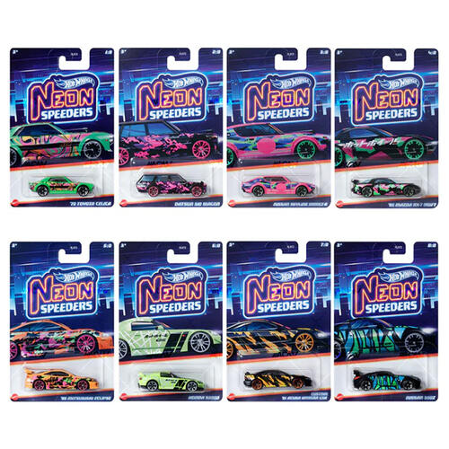 Hot Wheels Pro Neon Speeders - Assorted