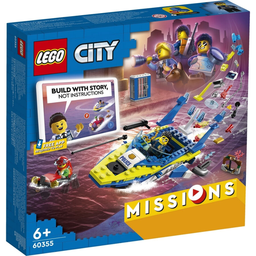 LEGO City Water Police Detective Missions 60355 | Toys