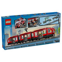 LEGO City Downtown Streetcar and Station 60423