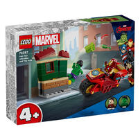 LEGO Super Heroes Iron Man with Bike and The Hulk 76287