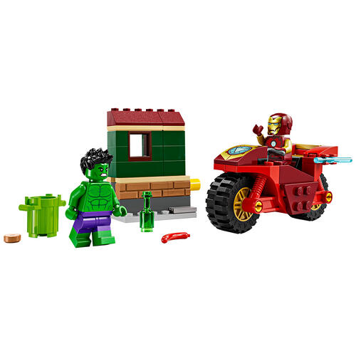 LEGO Super Heroes Iron Man with Bike and The Hulk 76287