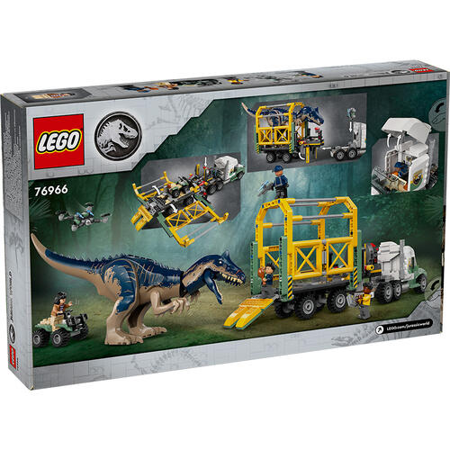 LEGO Jurassic World Dinosaur Missions: Allosaurus Transport Truck 76966